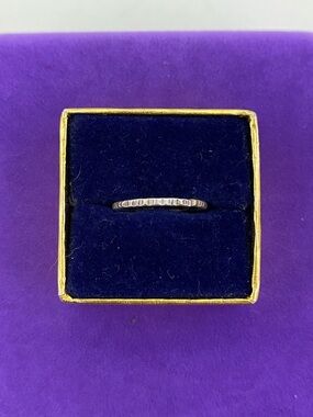 💛 Pura Vida Sterling Silver Peaks & Valleys Stackable Ring